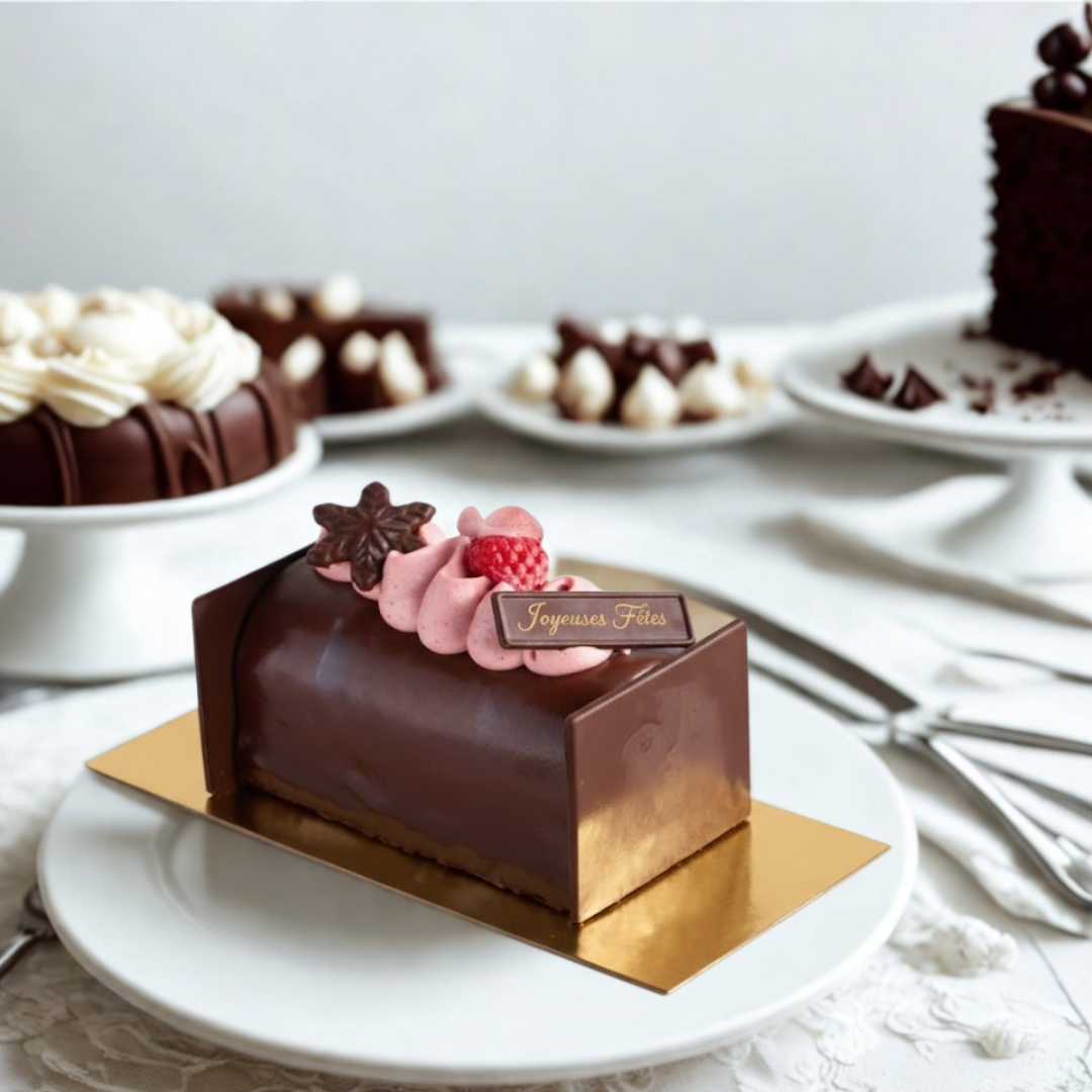 Bûche Choco-Framboise