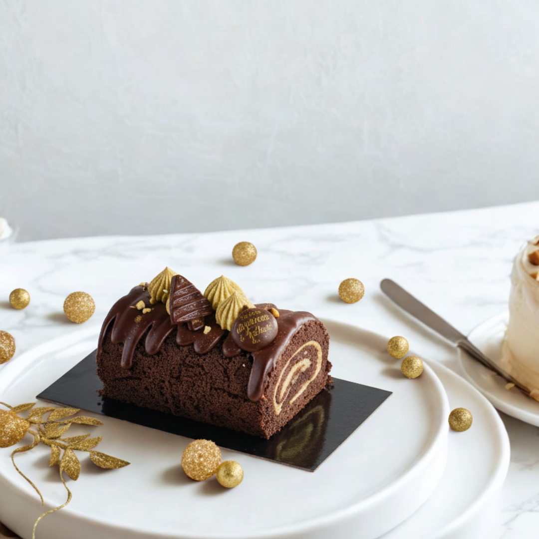 Bûche Chocolat-Pistache 