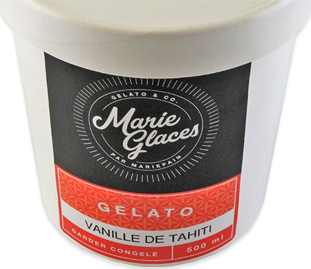 Gelato Vanille de Tahiti