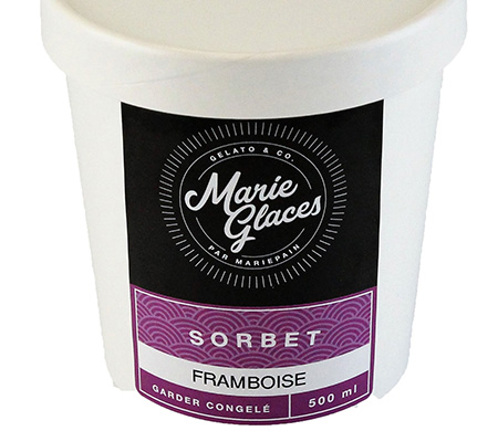 Sorbet aux Framboises