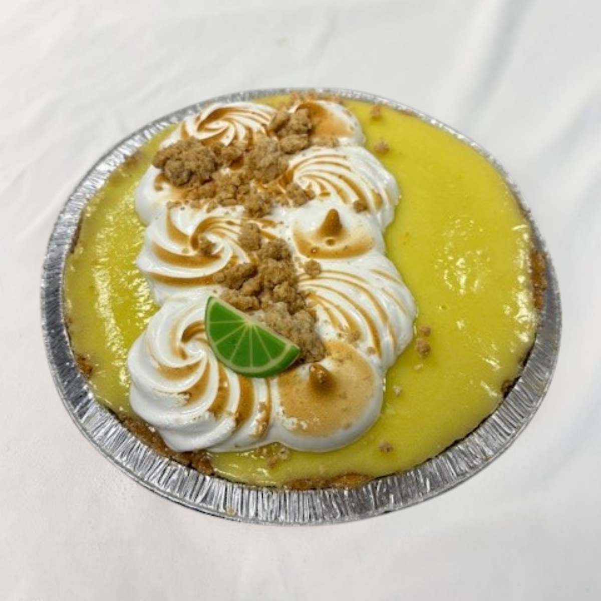 Tarte glacée gelato et lime