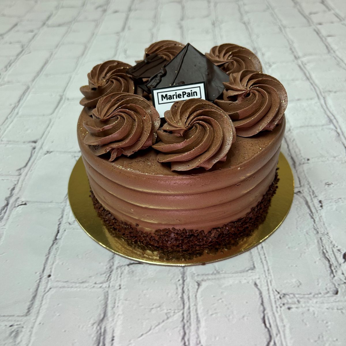 Crème au beurre chocolat - Rosettes