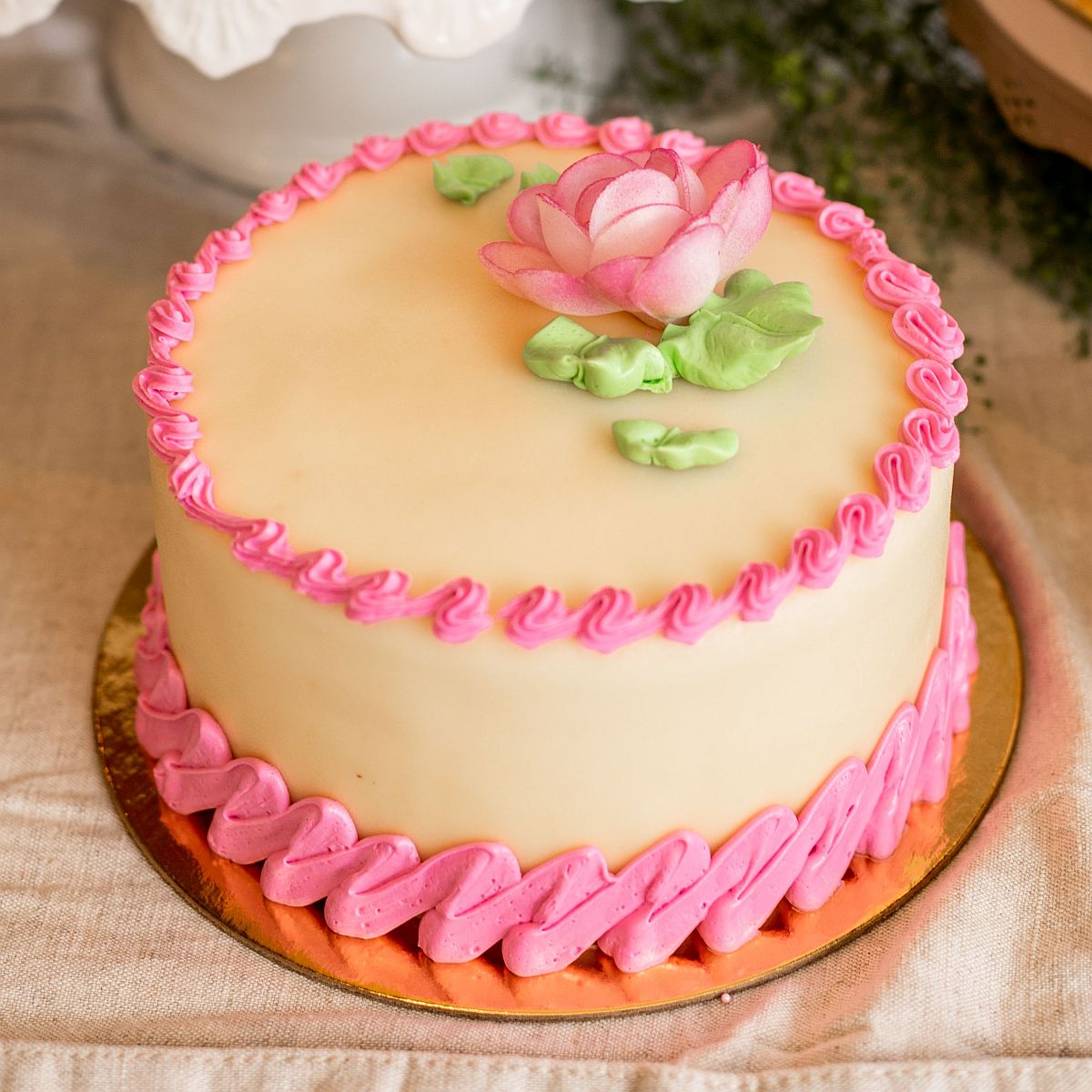 Gâteau pâte d'amande