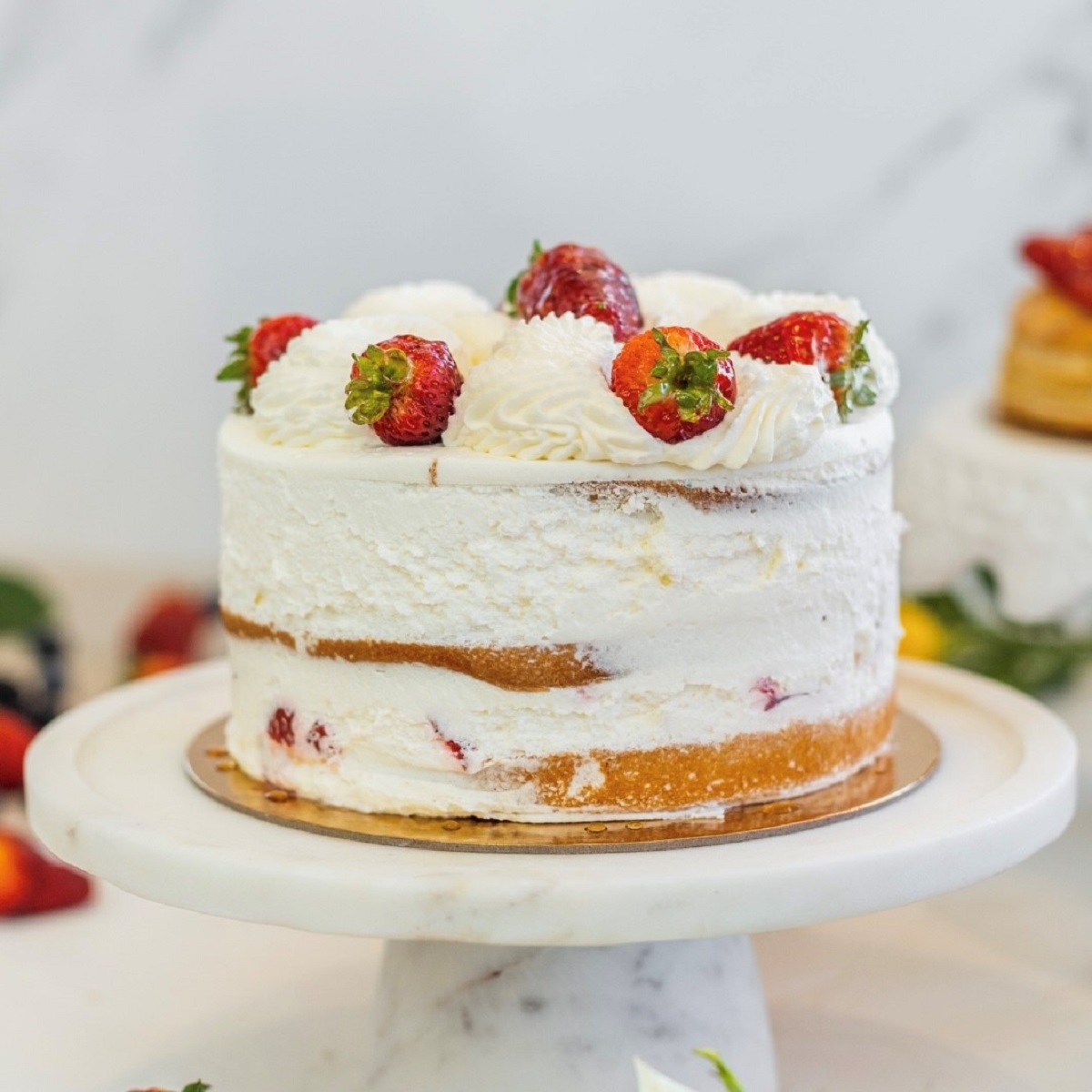 Shortcake aux fraises