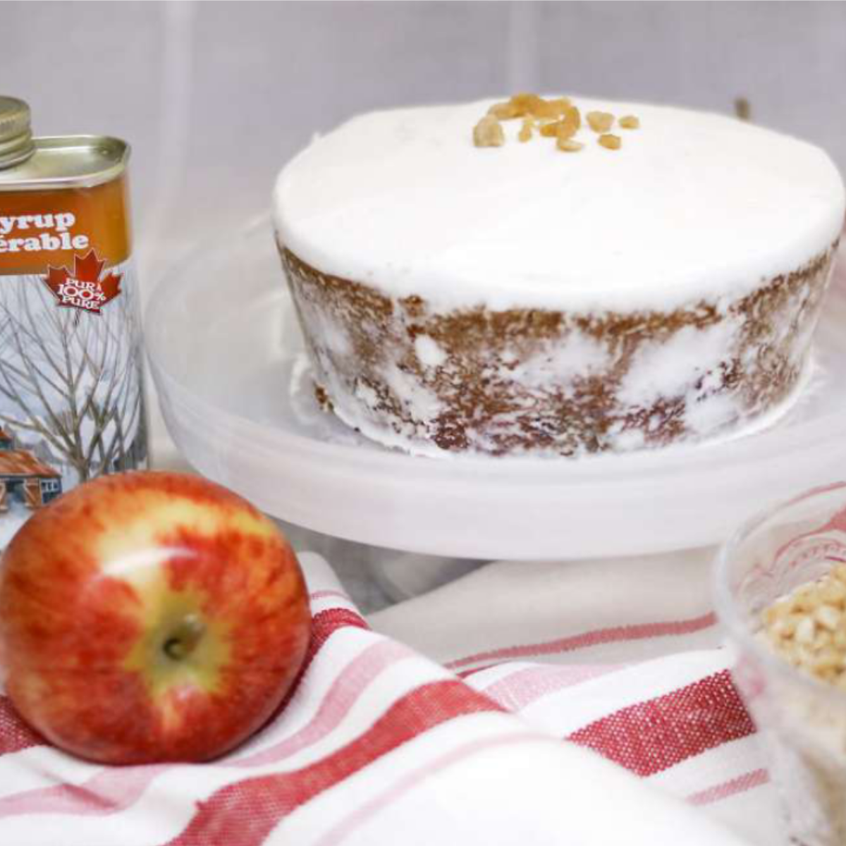Pommes et érable végan - Cookie Stefanie